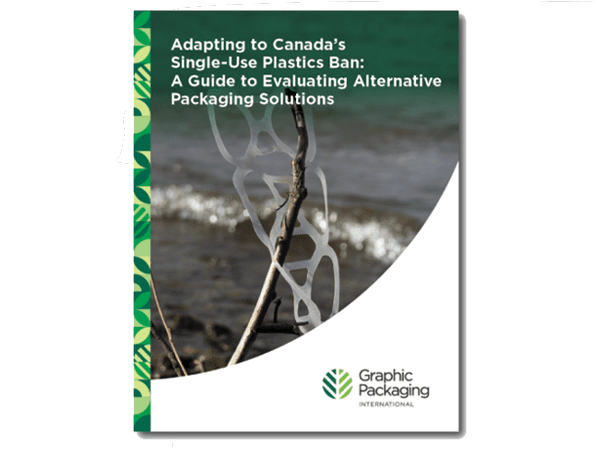 Adaptación a la prohibición de plásticos de un solo uso de Canadá: una guía para evaluar soluciones alternativas de empaque