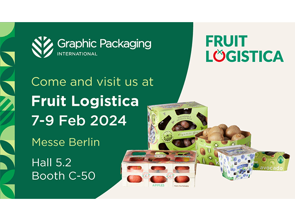 Visite Graphic Packaging en Fruit Logistica en Messe Berlin, del 7 al 9 de febrero, y sumérjase en un mundo de innovación mientras presentamos nuestra cartera de empaques en cartón para productos frescos.
