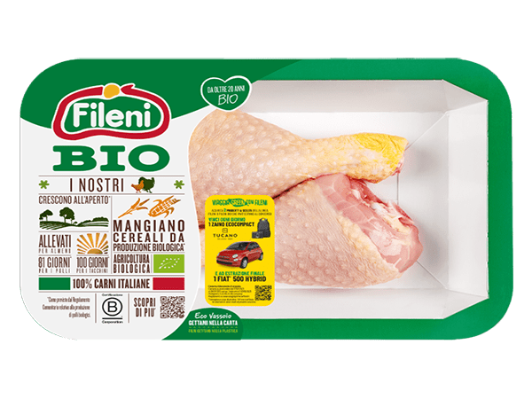 Transición de Fileni a las bandejas a base de fibra para carnes