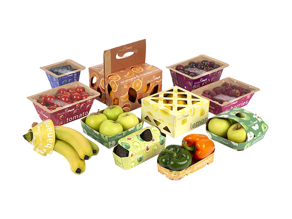 Empaques a base de fibra para frutas y verduras frescas ProducePack™