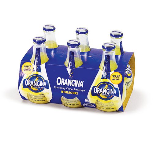 Bebida cítrica espumosa Orangina