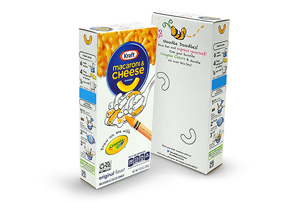 Kraft Heinz colabora con Graphic Packaging para crear una actividad con crayolas para niños en el paquete