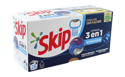 Unilever - Skip lanza una cápsula de lavandería de última generación diseñada para ayudar a descarbonizar el lavado de ropa, ahorrar energía y reducir los empaques de plástico