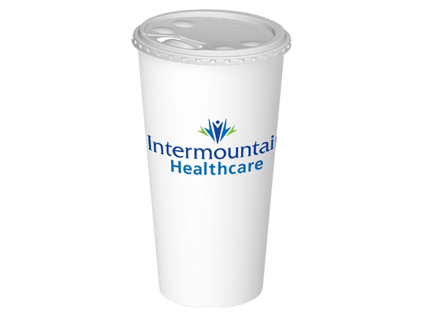 Vasos para bebidas frías para Intermountain Healthcare