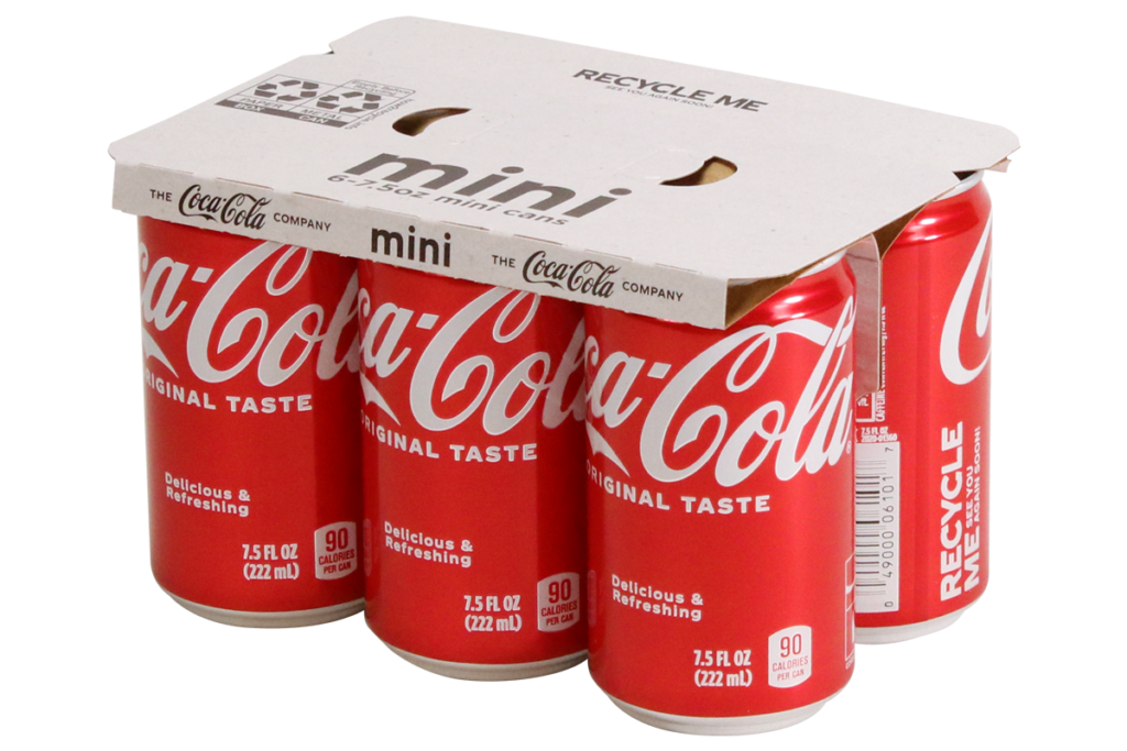 Liberty Coca-Cola Beverages elimina los empaques de plástico en los multipacks