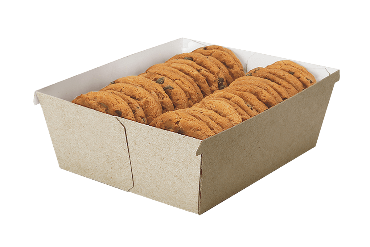 Inserto de bandeja de cartón para galletas TrayArray™ 